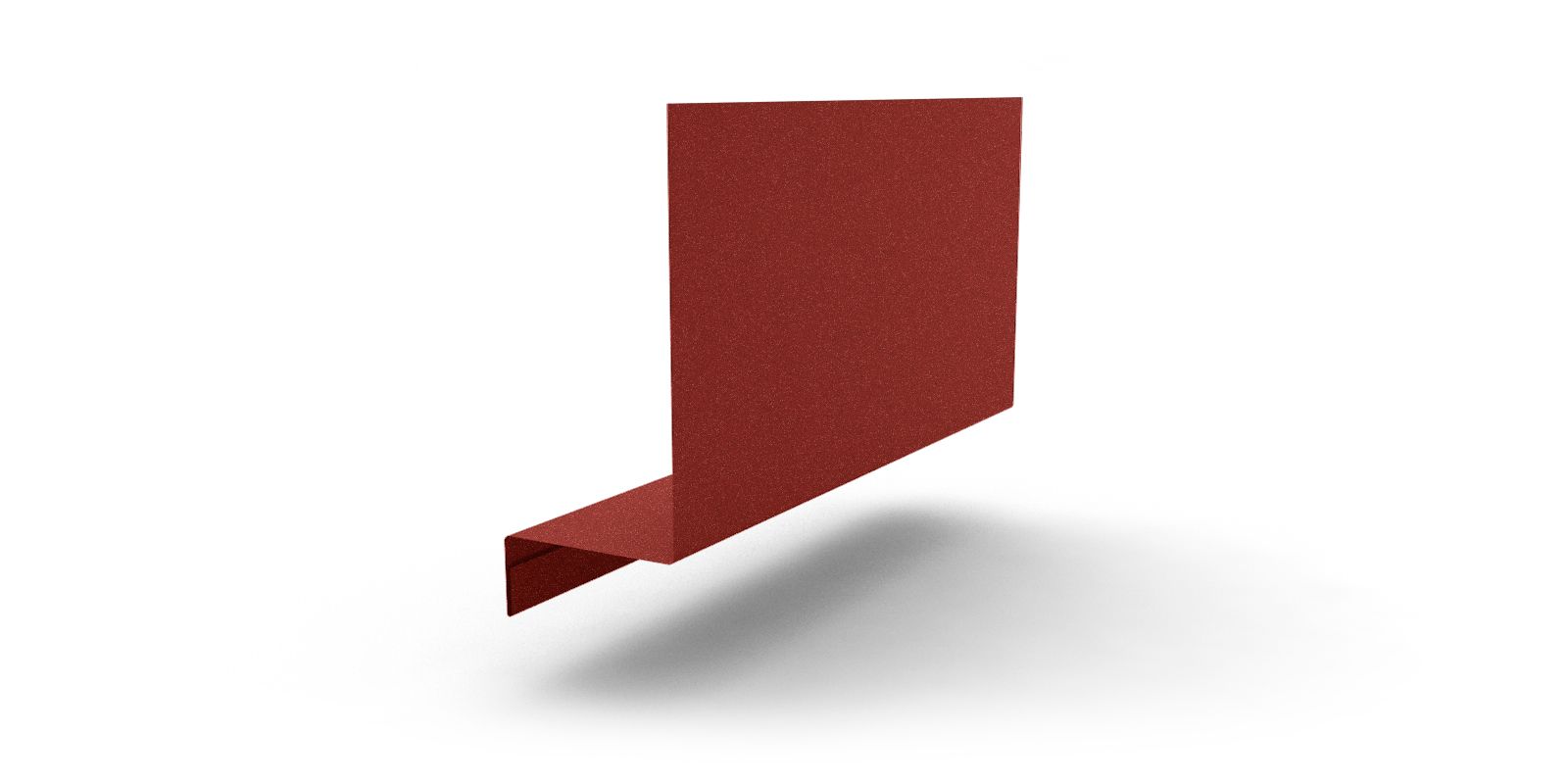 Планка примыкания боковая с покрытием Satin Matt®, 0,5 мм, 2 м, изображение, фото | Сталь ТД