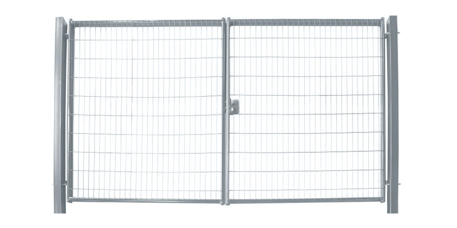 Ворота для панельного ограждения Medium, 1,73 м, ширина 4 м, изображение, фото | Сталь ТД