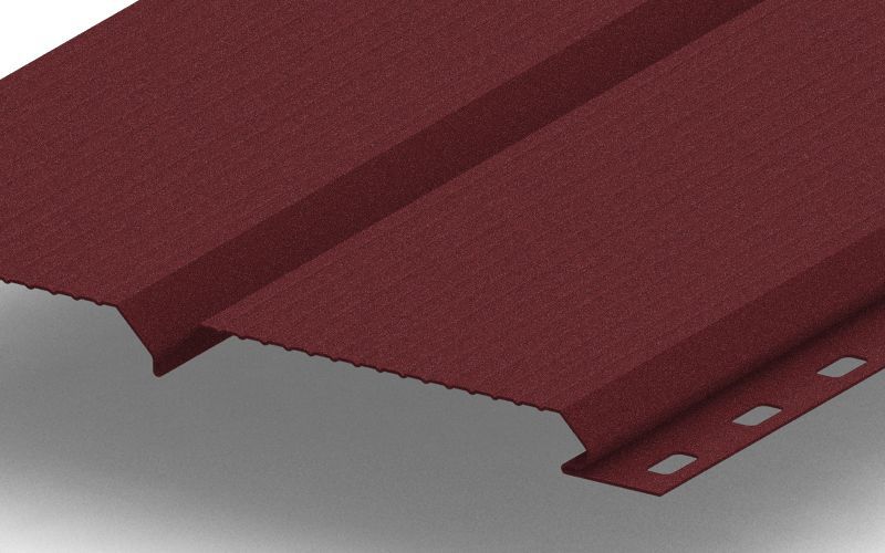 Металлический сайдинг ЭкоБрус с покрытием Velur®, толщина 0,5 мм, изображение, фото | Сталь ТД