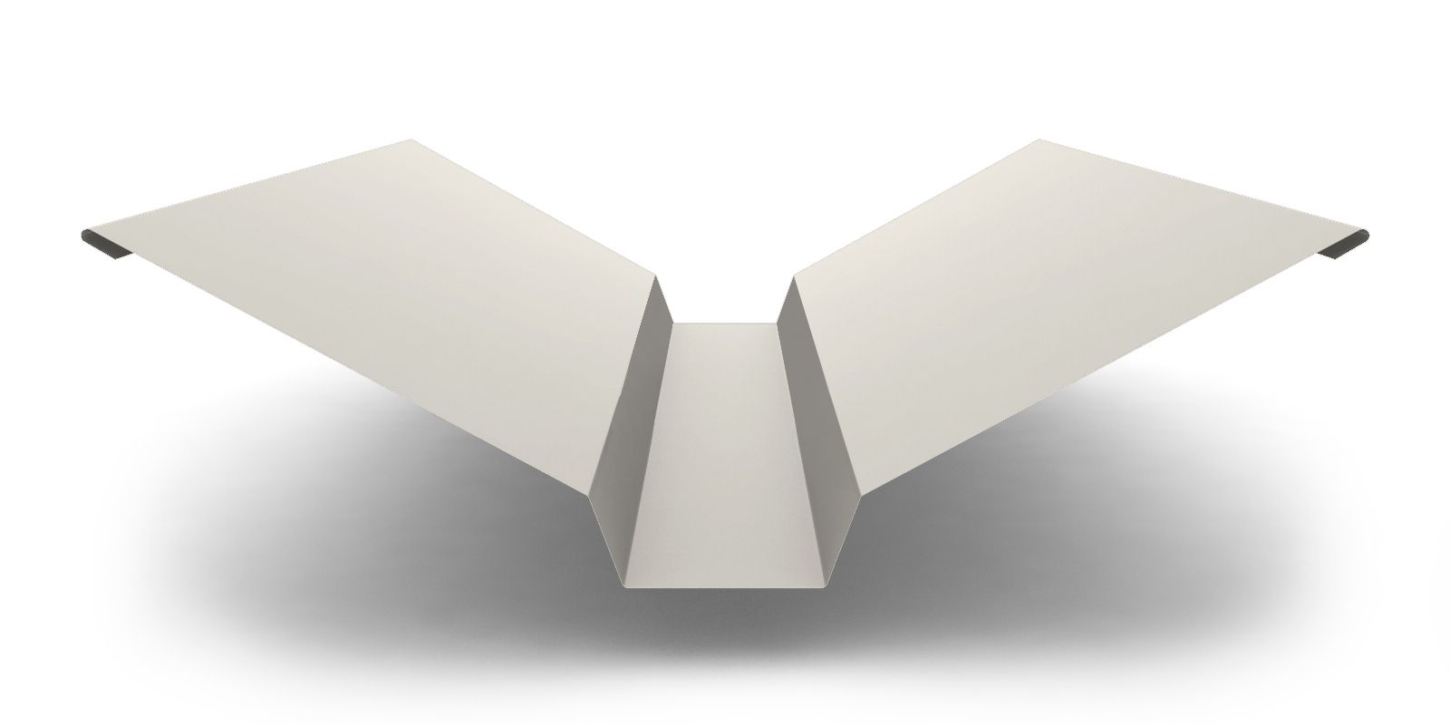 Накладка ендовы с покрытием Pural, 0,5 мм, изображение, фото | Сталь ТД