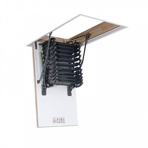 Купить металлическую чердачную термоизоляционную лестницу LST размером 50×80×280