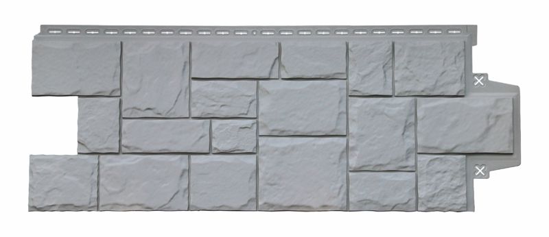 Панель фасадная Grand Line полипропиленовая Крупный Камень Стандарт, изображение, фото | Сталь ТД
