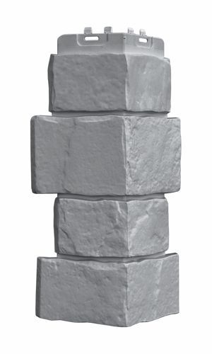 Угол фасадной панели наружный Крупный Камень Стандарт, изображение, фото | Сталь ТД
