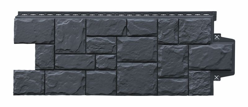 Панель фасадная Grand Line полипропиленовая Крупный Камень Стандарт, изображение, фото | Сталь ТД