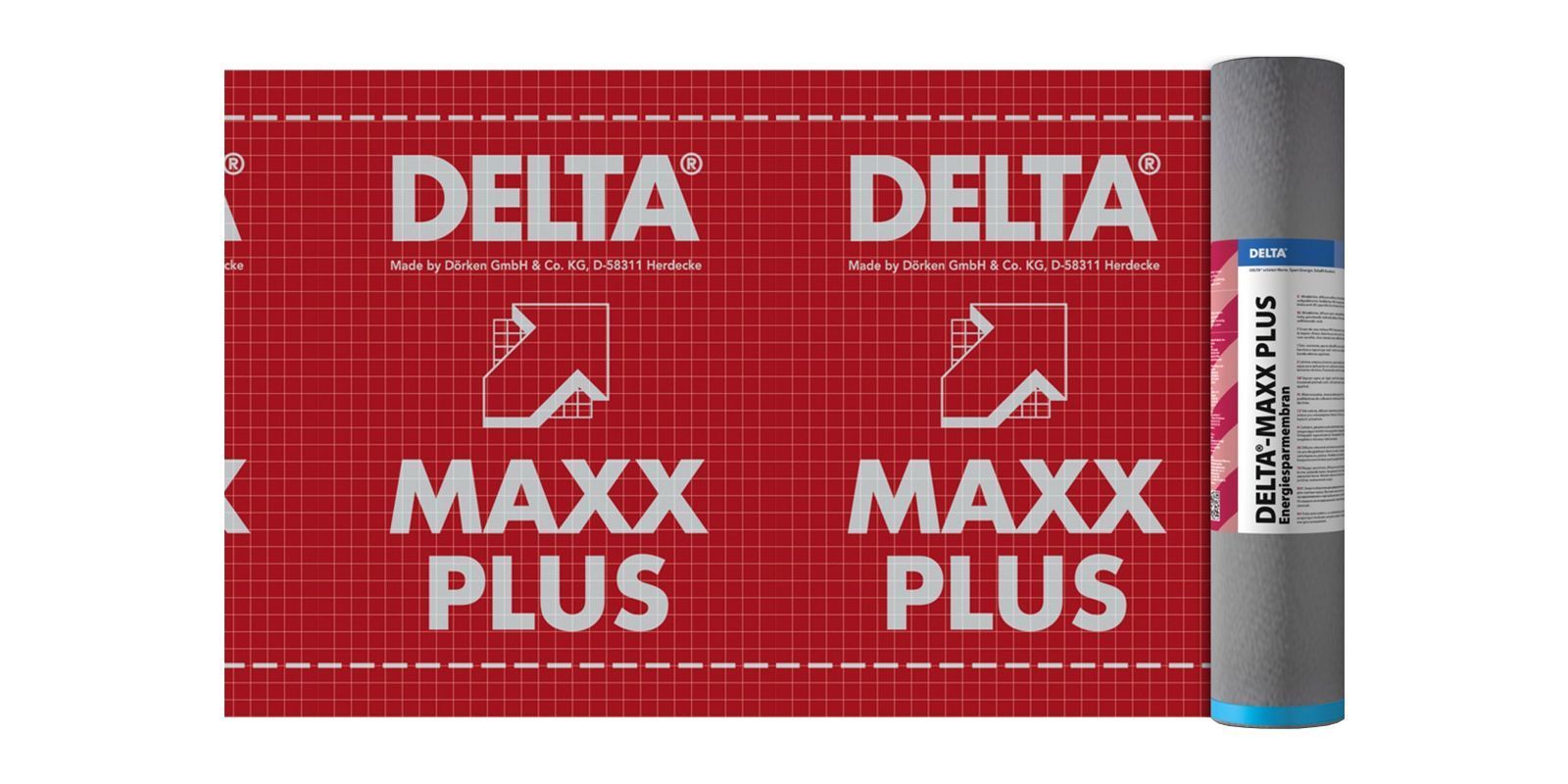 Мембрана гидроизоляционная Delta-Maxx Plus (1.5х50 м), изображение, фото | Сталь ТД