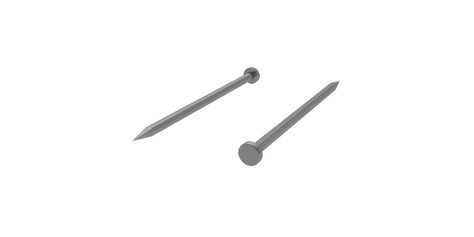 Гвозди ершеные 30*3,5, 1кг