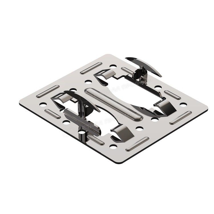 Кляммер скрытый рядовой ККСР-80х10 цинк