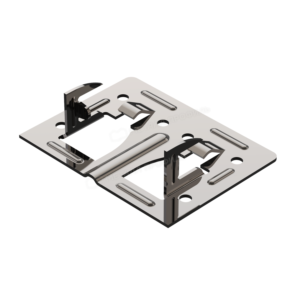 Кляммер скрытый завершающий ККСЗ-54х10 цинк