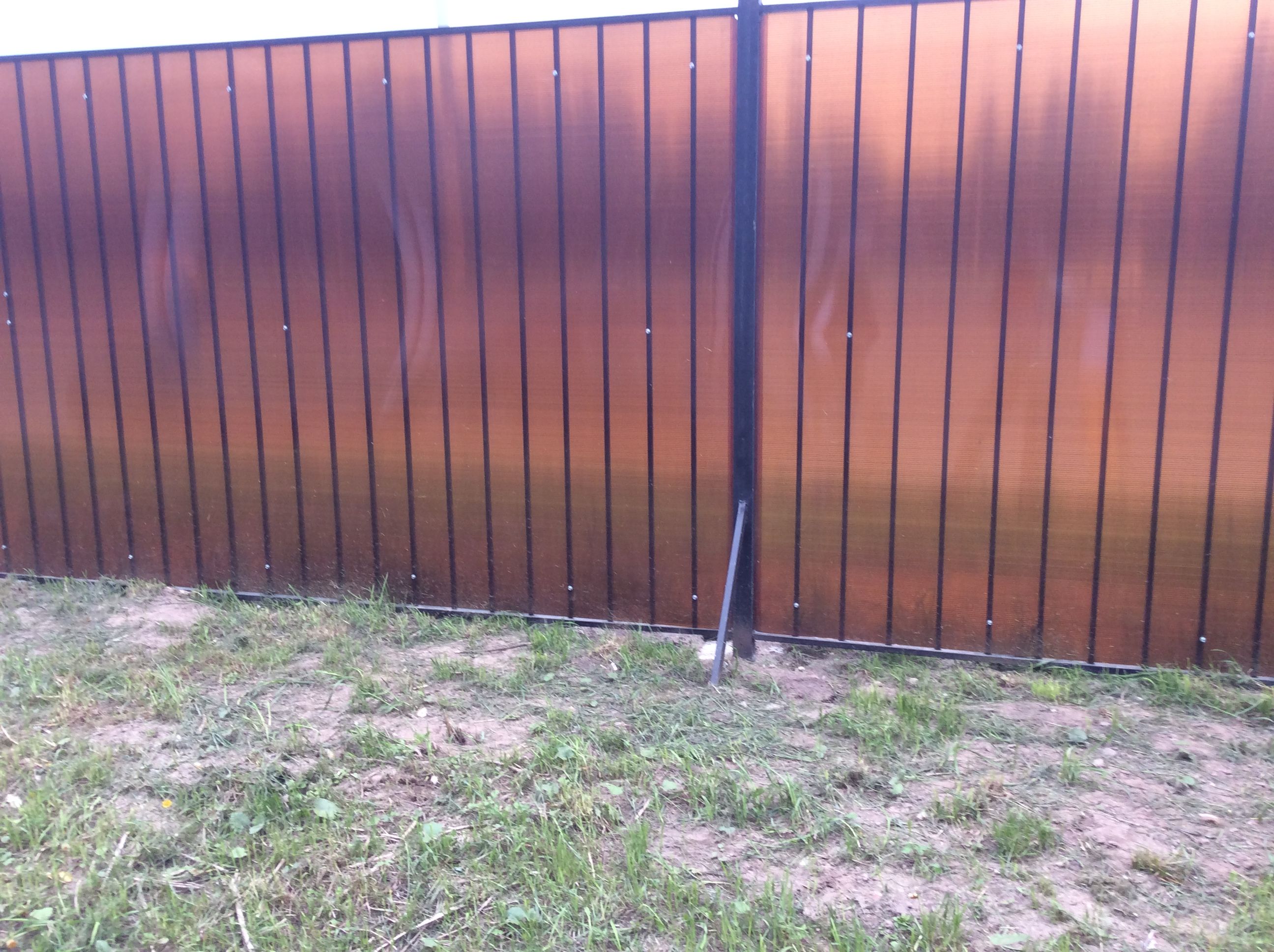 Забор из сварных секций в СПБ