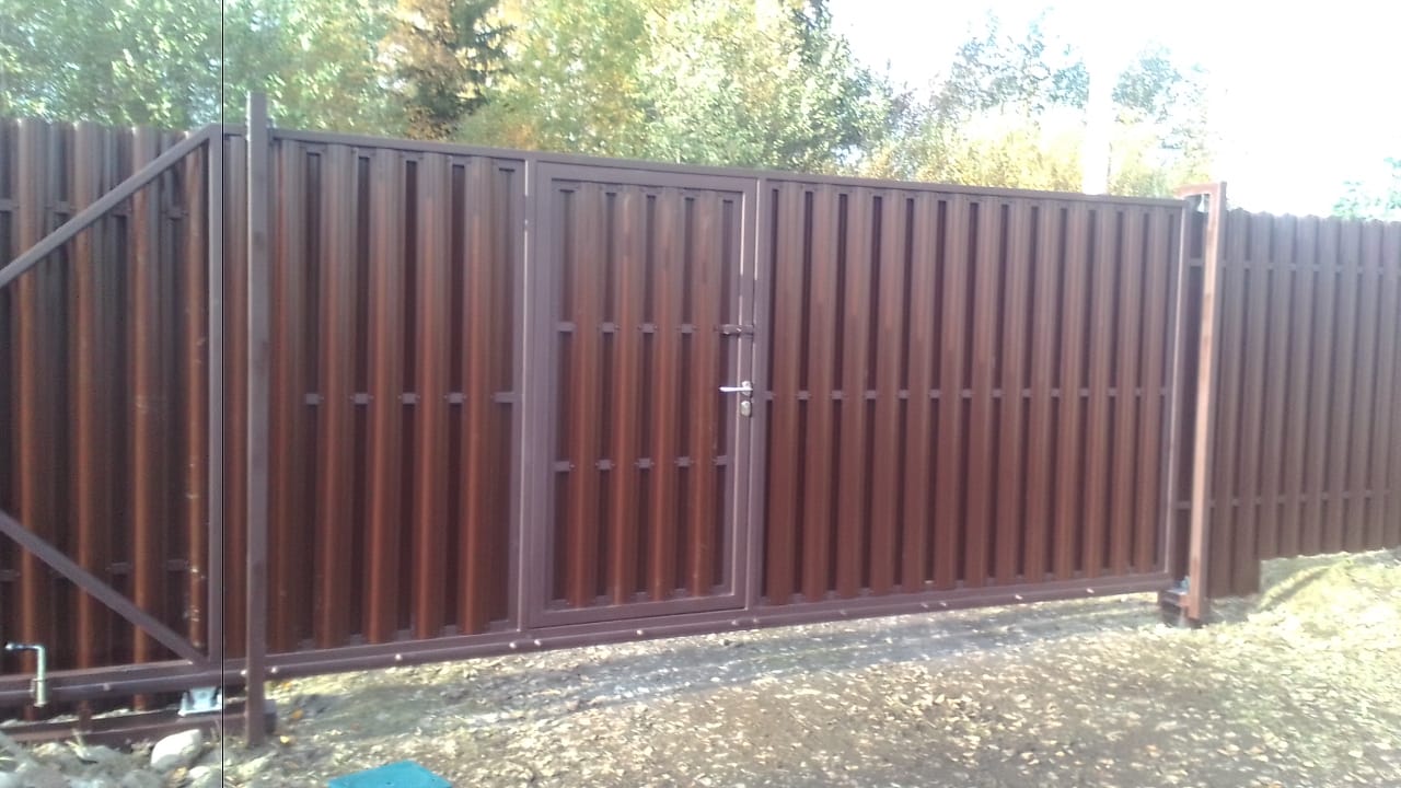Забор из штакетника в Рябово