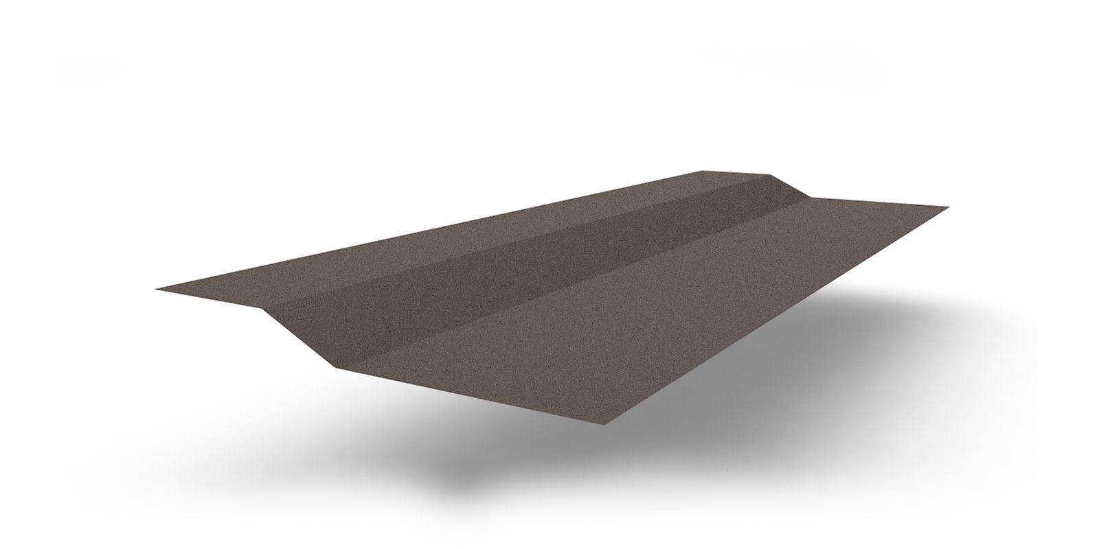 Планка крепежная фальц с покрытием Стальной бархат, изображение, фото | Сталь ТД