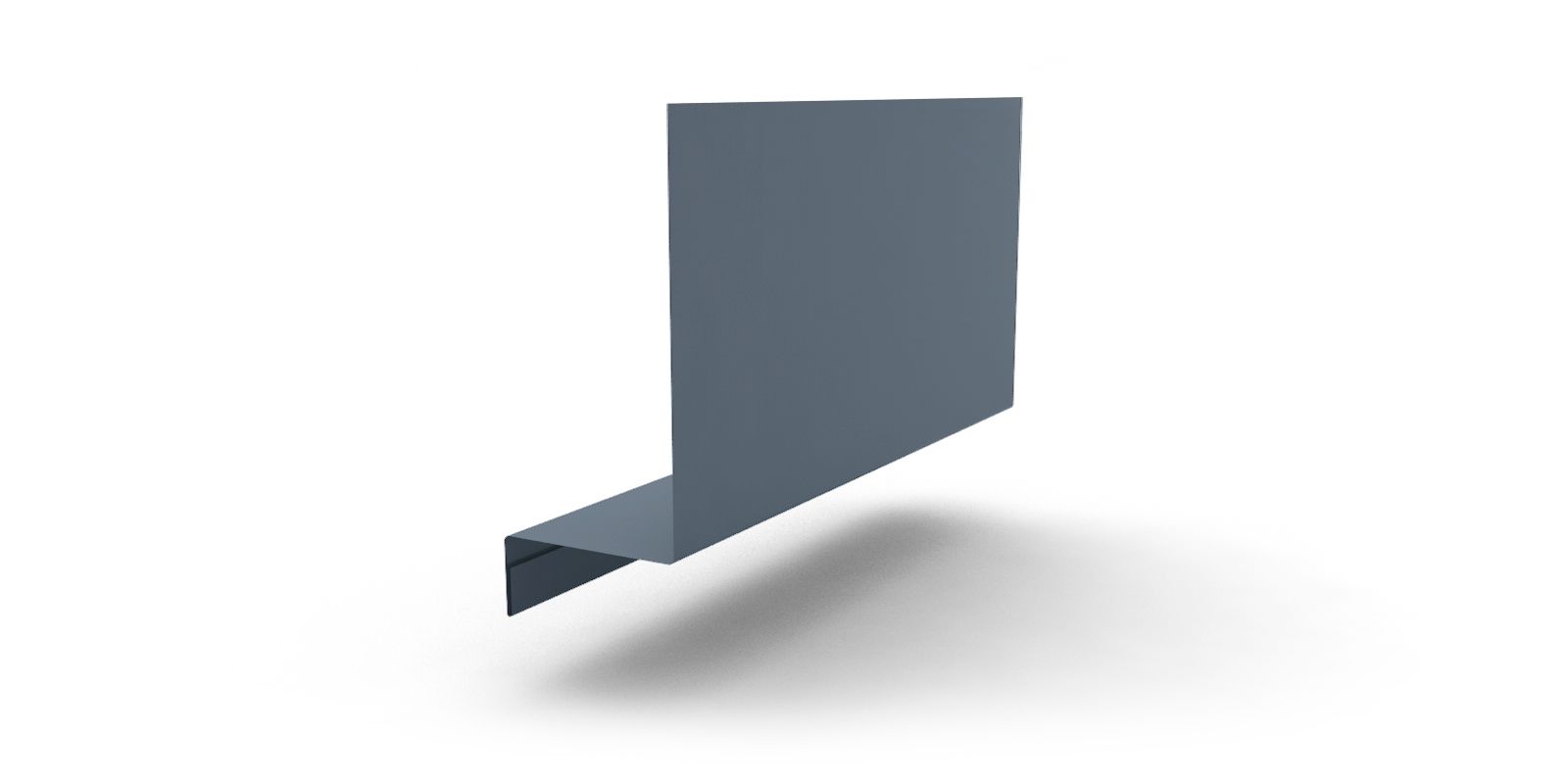 Планка примыкания боковая с покрытием PURMAN®, 0,5 мм, 2 м, изображение, фото | Сталь ТД