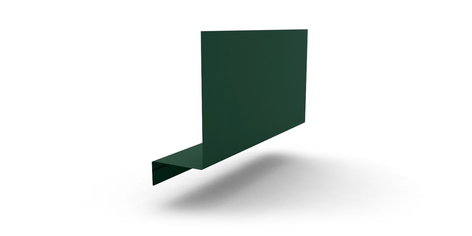Планка примыкания боковая с покрытием Полиэстер, 0,45 мм, 2 м, изображение, фото | Сталь ТД