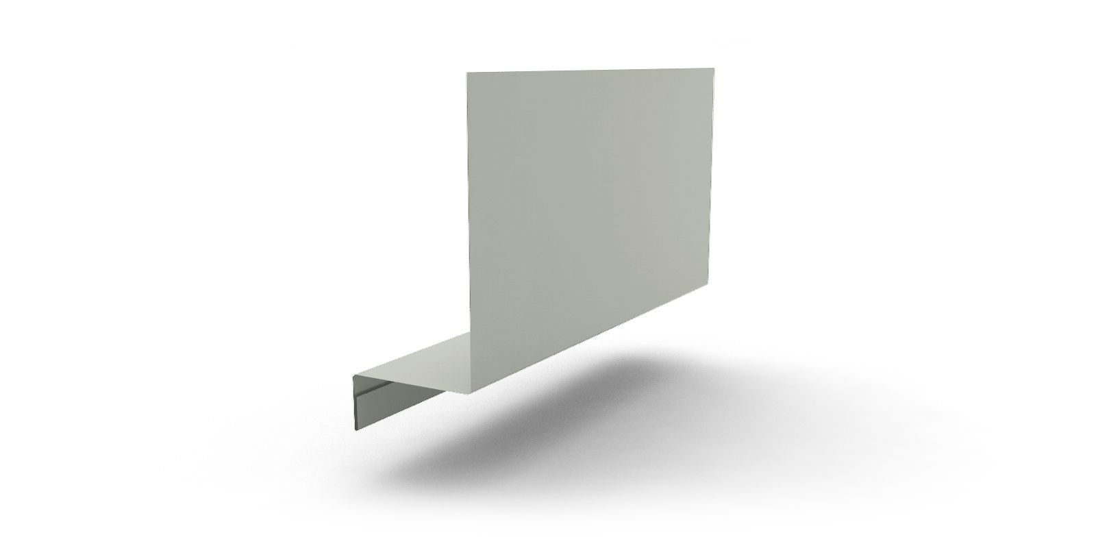 Планка примыкания боковая с покрытием Полиэстер, 0,45 мм, 2 м, изображение, фото | Сталь ТД