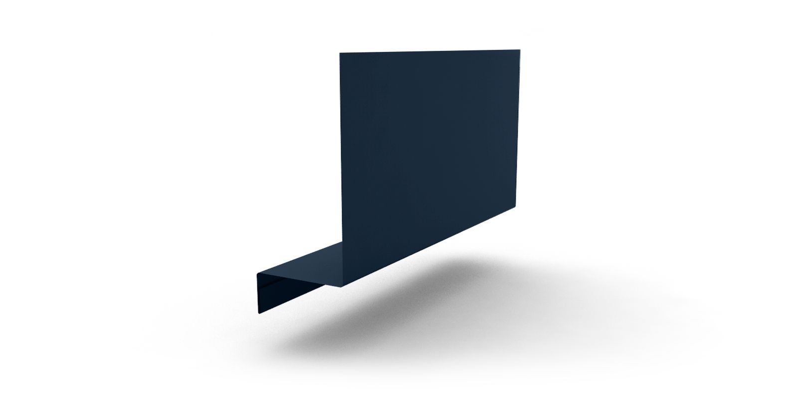 Планка примыкания боковая с покрытием PURETAN®, 0,5 мм, 2 м, изображение, фото | Сталь ТД