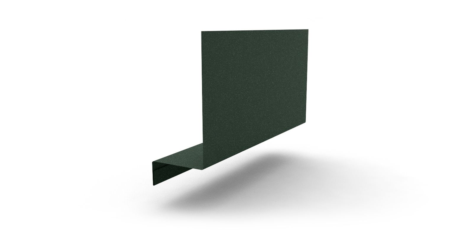 Планка примыкания боковая с покрытием GreenCoat® Pural Matt®, 0,5 мм, 2 м, изображение, фото | Сталь ТД