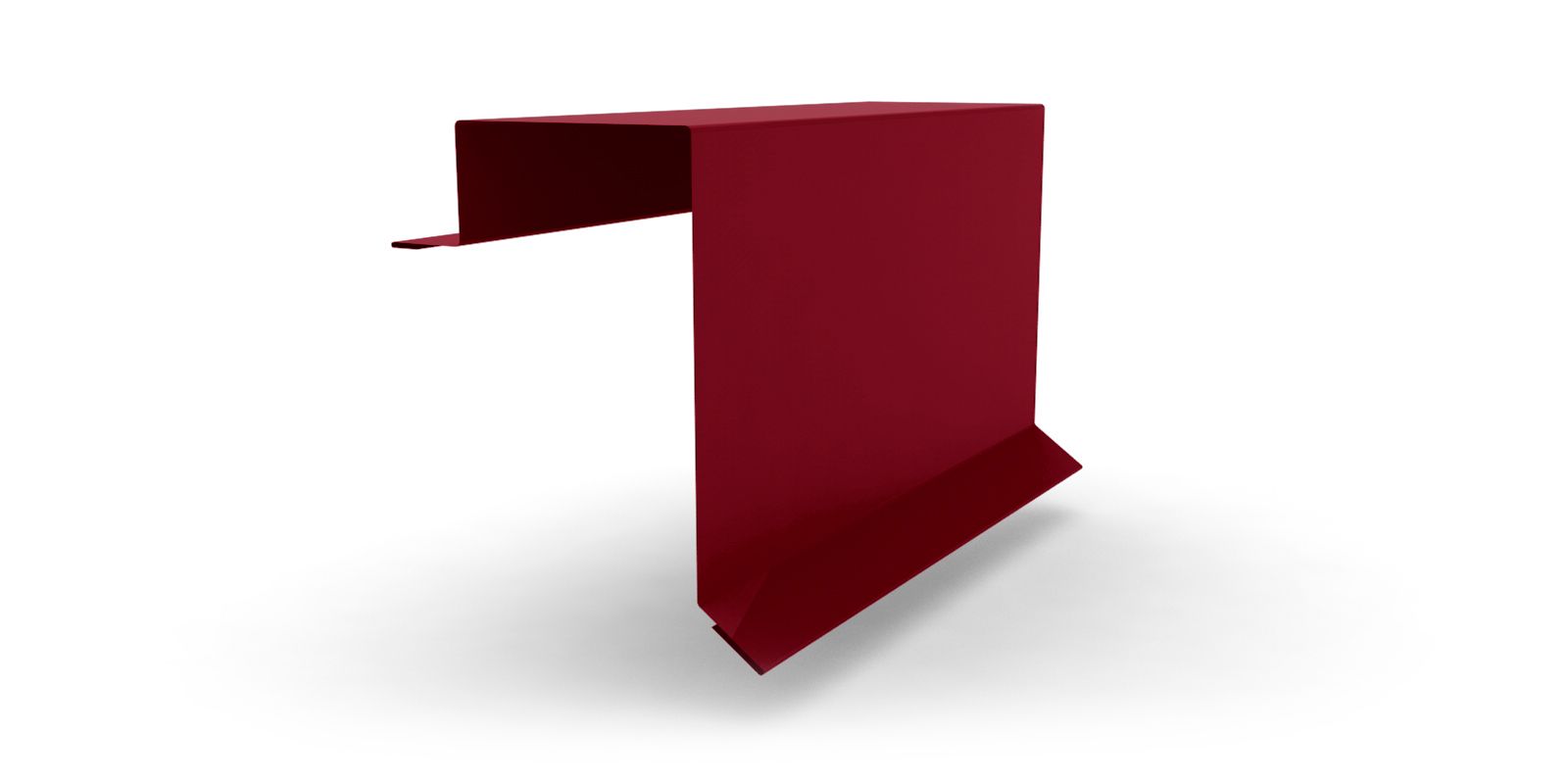 Планка торцевая фальц с покрытием Colorcoat Prisma®, 0,5 мм, 2 м, изображение, фото | Сталь ТД