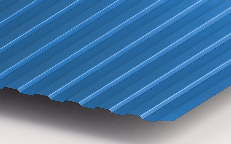 Профлист С8 с покрытием полиэстер 0,5 мм, изображение, фото | Сталь ТД
