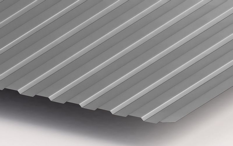Профлист С8 с покрытием полиэстер 0,55 мм, изображение, фото | Сталь ТД