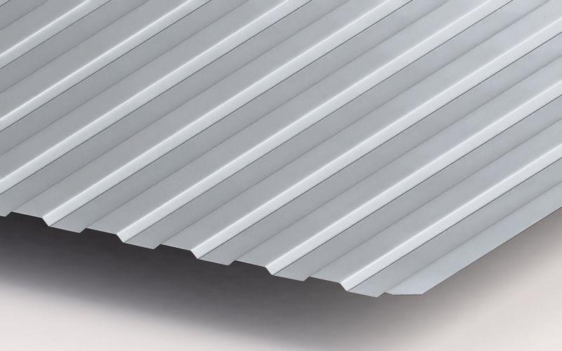 Профлист С8 с покрытием оцинковка 0,6 мм, изображение, фото | Сталь ТД