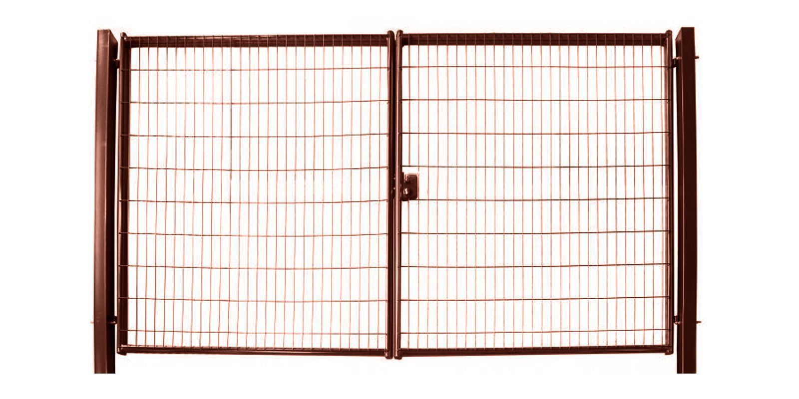 Ворота для панельного ограждения Medium, 1,73 м, ширина 3,5 м, изображение, фото | Сталь ТД