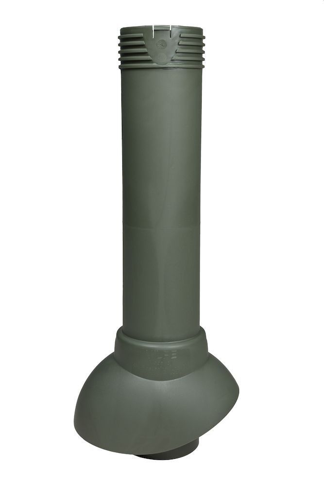 Купить Неизолированный вентиляционный выход канализации Vilpe 110/500 высота 500 мм, внешний Ø110 мм, цвет — RR 11