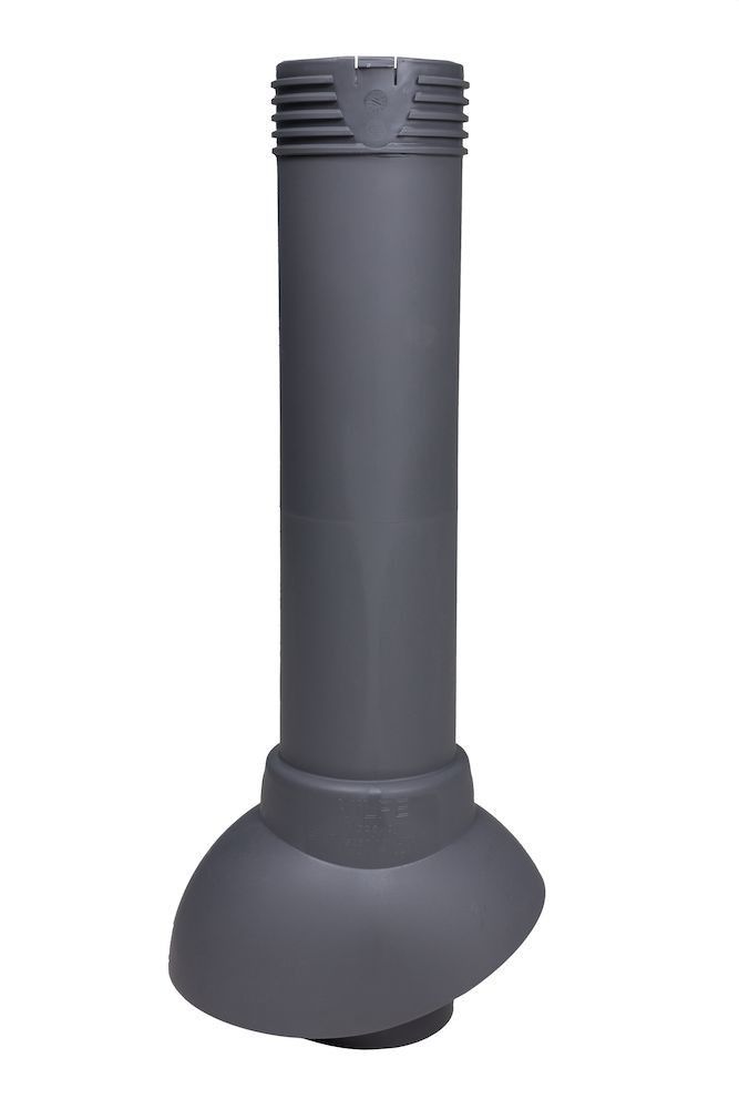 Неизолированный вентиляционный выход канализации 110/500 высота 500 мм, внешний Ø 110мм стандартные цвета, изображение, фото | Сталь ТД