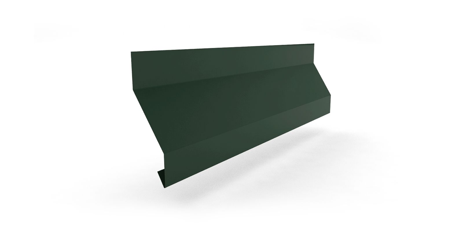 Купить планку отлива цокольного с покрытием GreenCoat® Pural® толщиной 0,50 мм в цвете RR 11