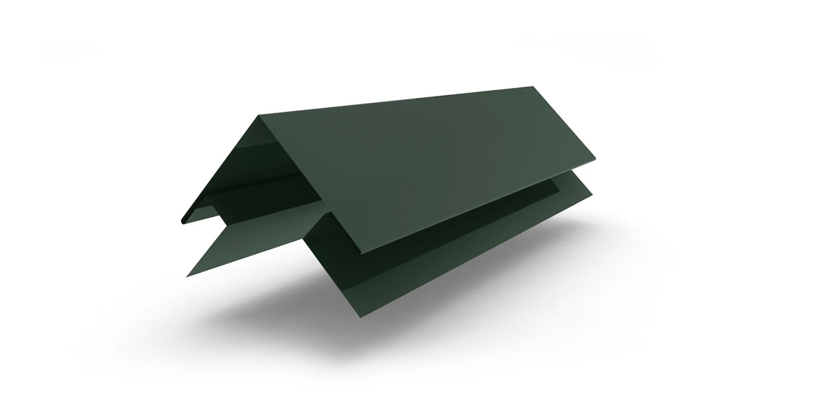 Планка угла наружного сложного Green Coat Pural, изображение, фото | Сталь ТД