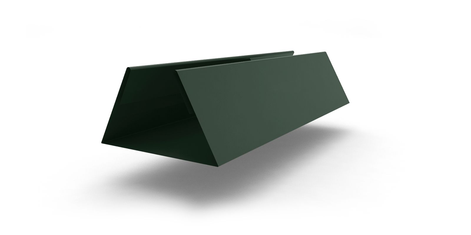 Планка стыковочная составная нижняя Green Coat Pural, изображение, фото | Сталь ТД