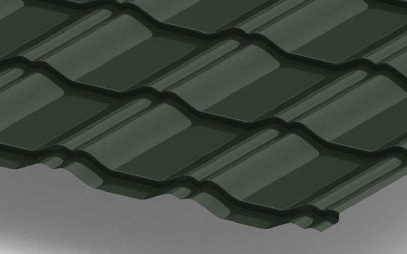 Металлочерепица Kvinta Plus с покрытием GreenCoat® Pural, толщина 0,5 мм, изображение, фото | Сталь ТД