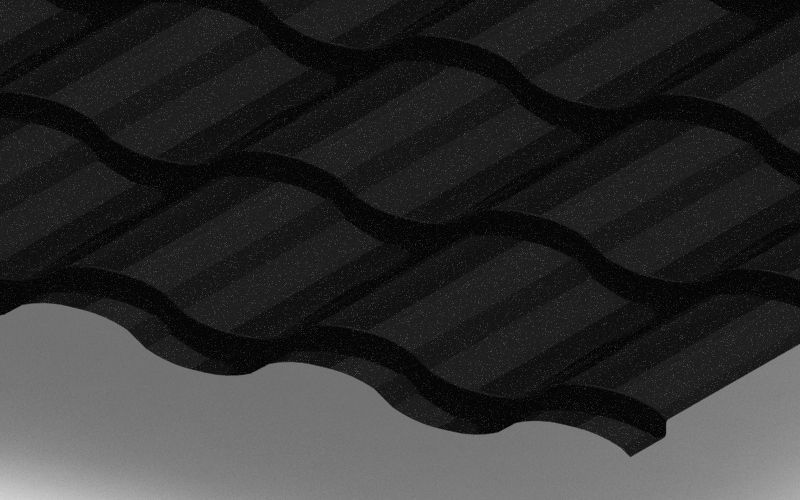 Металлочерепица Kredo с покрытием GreenCoat® Pural Matt®, толщина 0,5 мм, изображение, фото | Сталь ТД