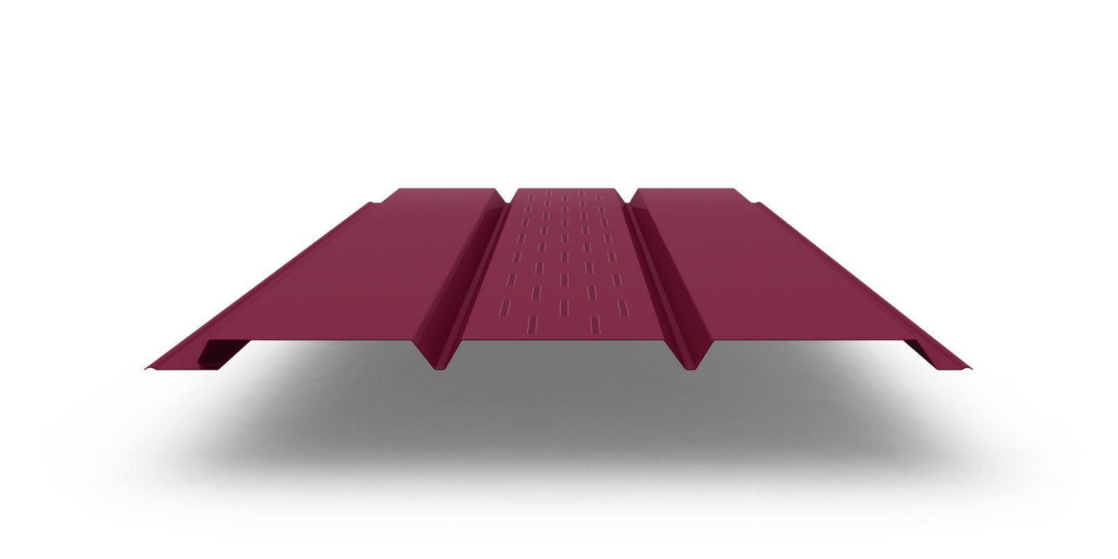 Софит металлический центральная перфорация, покрытие Полиэстер, 0,45 мм, изображение, фото | Сталь ТД