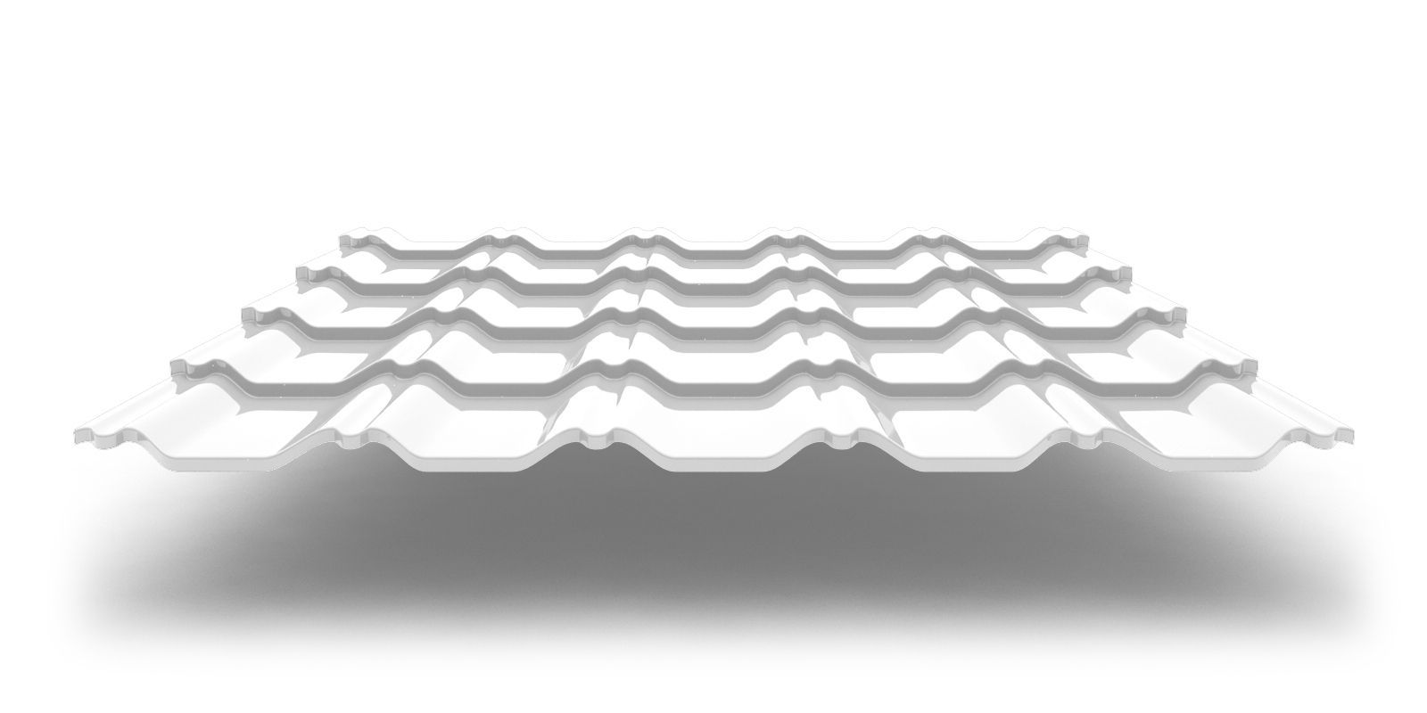 Металлочерепица Kvinta Plus 3D, покрытие Satin, 0,5мм, изображение, фото | Сталь ТД