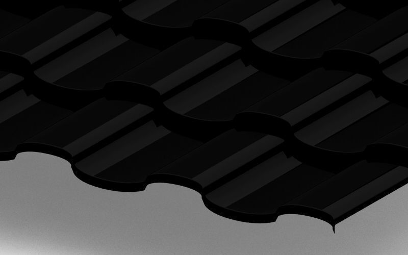 Металлочерепица RUUKKI® ADAMANTE с покрытием Polyester, изображение, фото | Сталь ТД