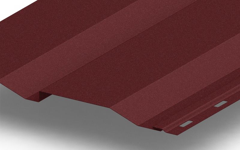 Металлический сайдинг Корабельная доска XL с покрытием Velur®, 0,5 мм, изображение, фото | Сталь ТД