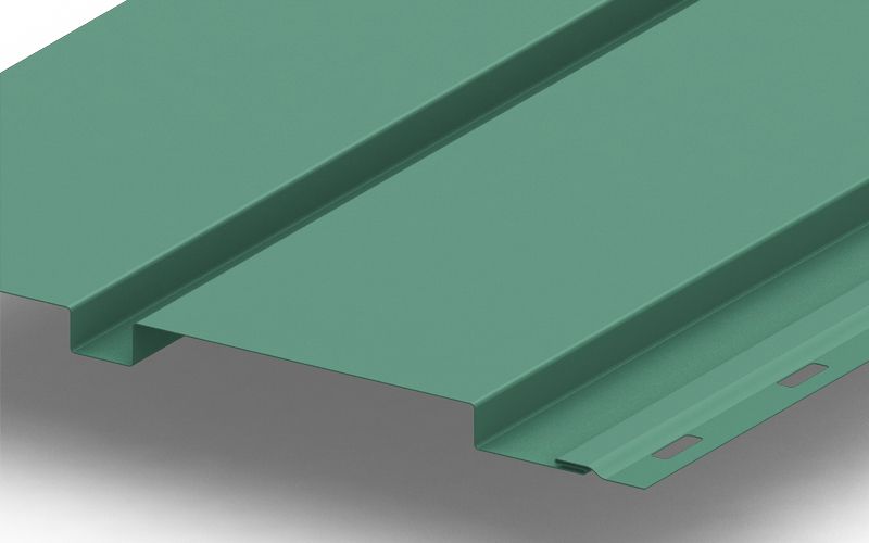 Металлический софит Квадро брус с покрытием Полиэстер, 0,45 мм, изображение, фото | Сталь ТД
