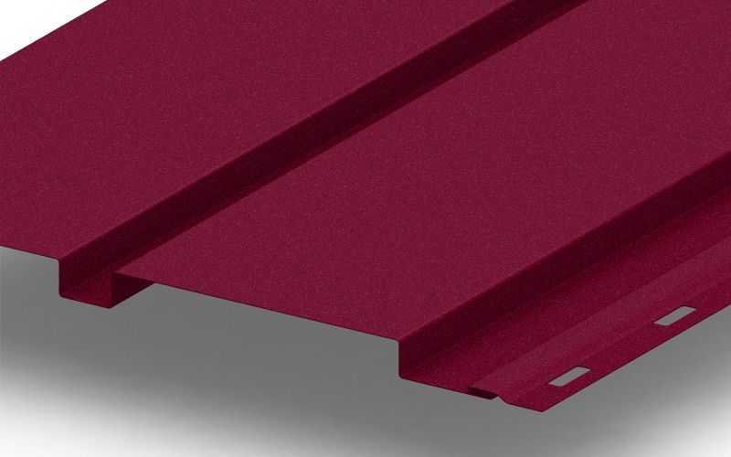 Металлический софит Квадро брус с покрытием Velur®, 0,5 мм, изображение, фото | Сталь ТД
