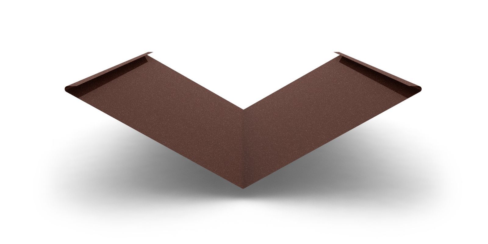 Планка ендовы с покрытием Quarzit, 0,5 мм, изображение, фото | Сталь ТД