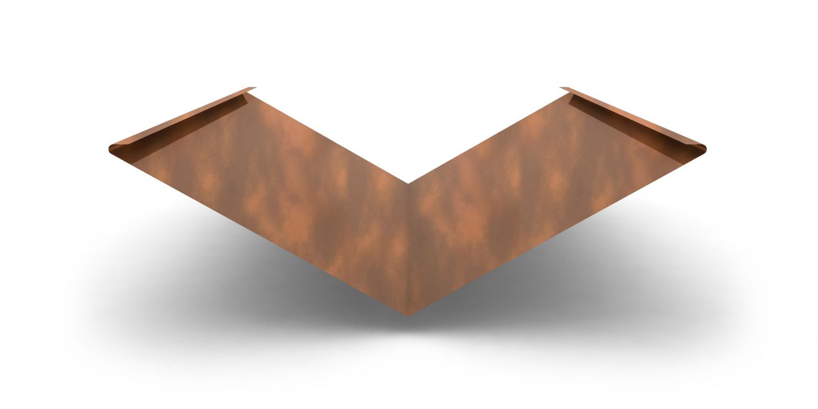 Планка ендовы с покрытием CLOUDY, 0,5 мм, изображение, фото | Сталь ТД
