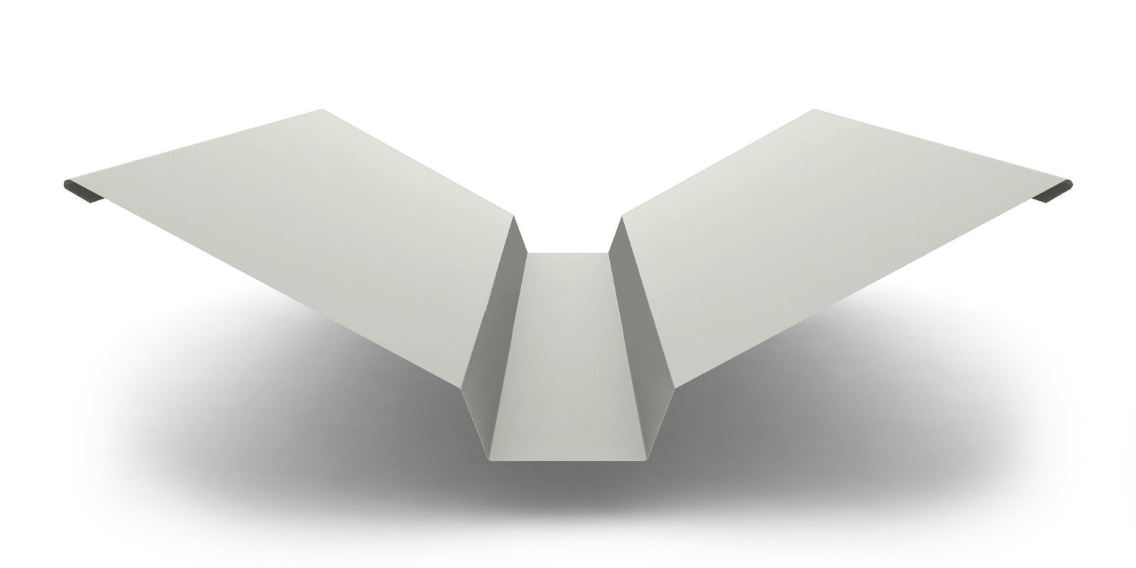 Накладка ендовы с покрытием Полиэстер, 0,4 мм, изображение, фото | Сталь ТД