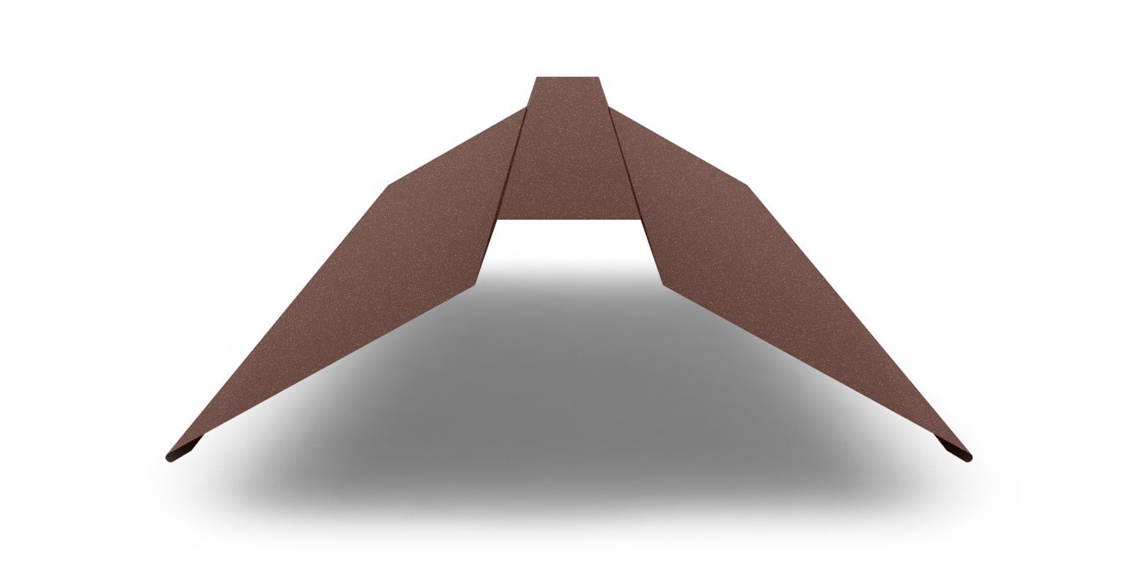 Планка конька плоского с покрытием Polyester Matt, 0,4 мм, изображение, фото | Сталь ТД