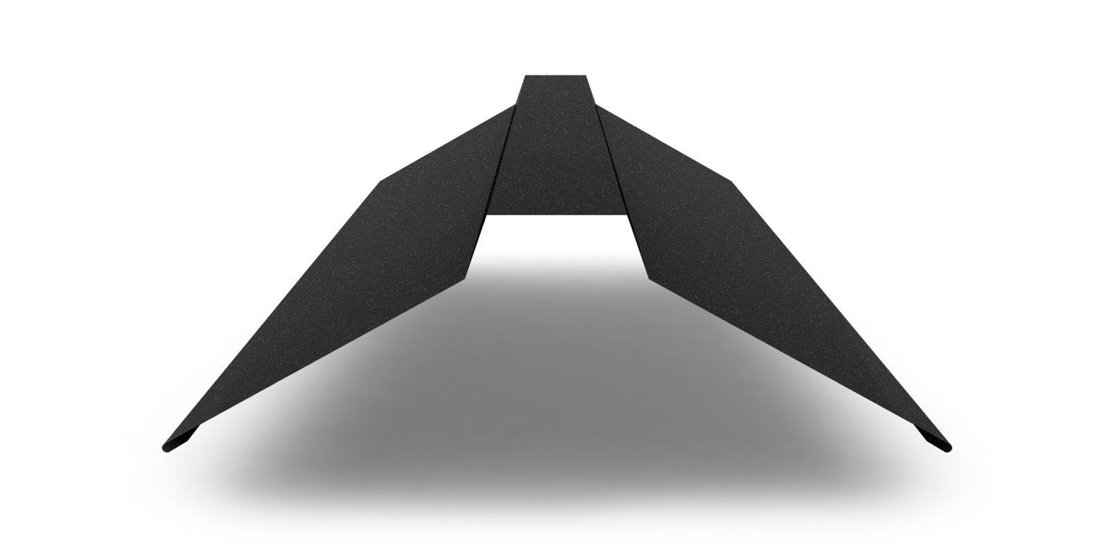 Планка конька плоского с покрытием GreenCoat® Pural Matt®, 0,5 мм, изображение, фото | Сталь ТД