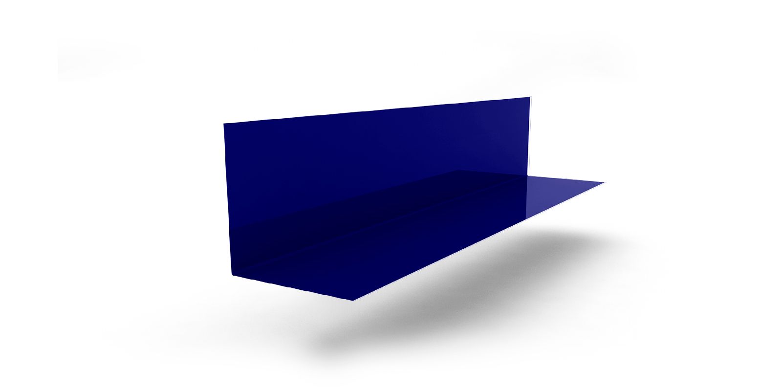 Планка угла внутреннего линеарного 78х78х3000 PVDF, изображение, фото | Сталь ТД