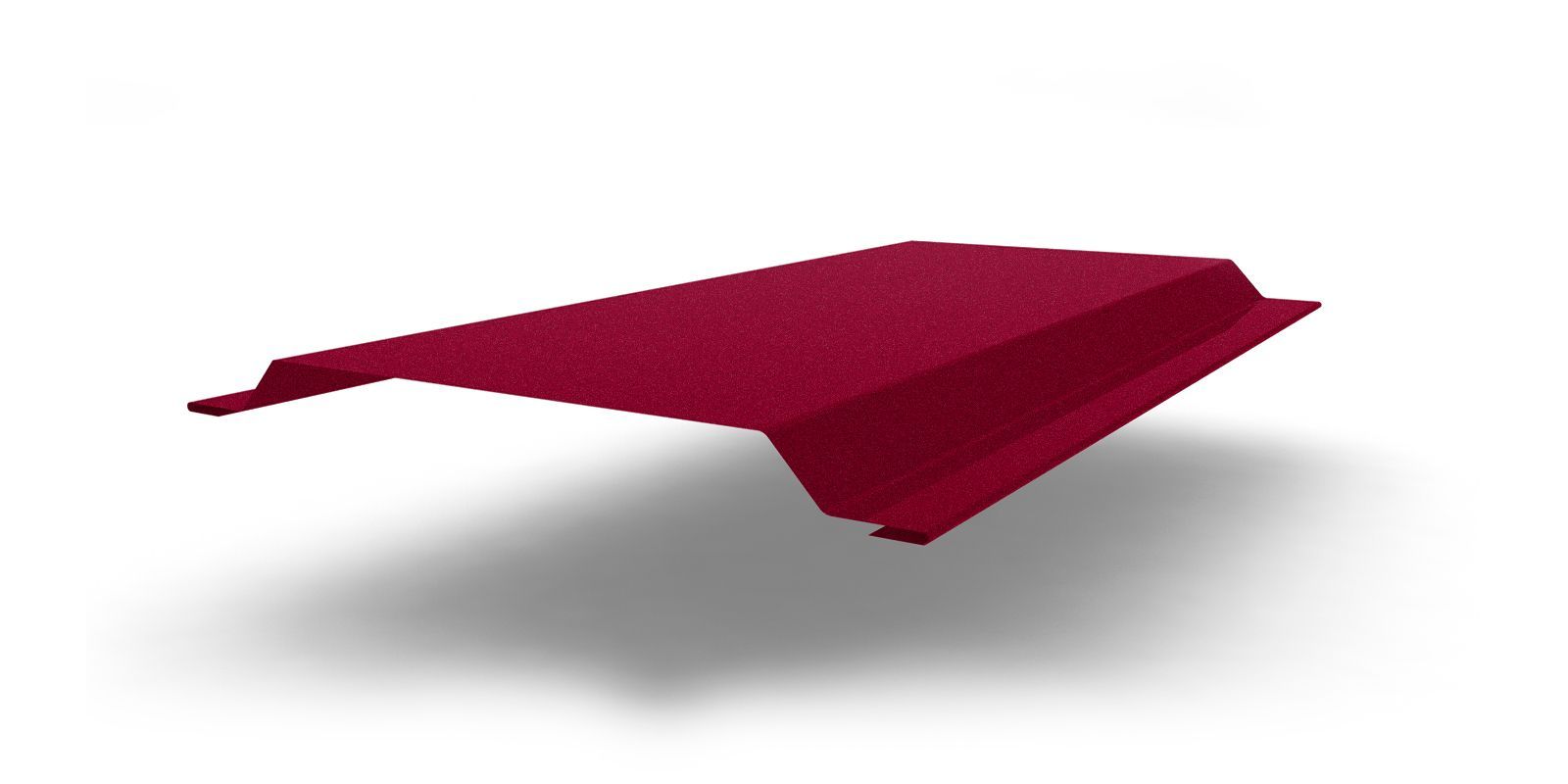 Дополнительные элементы металлочерепичной кровли планка для стыков швов длиной 2000 мм