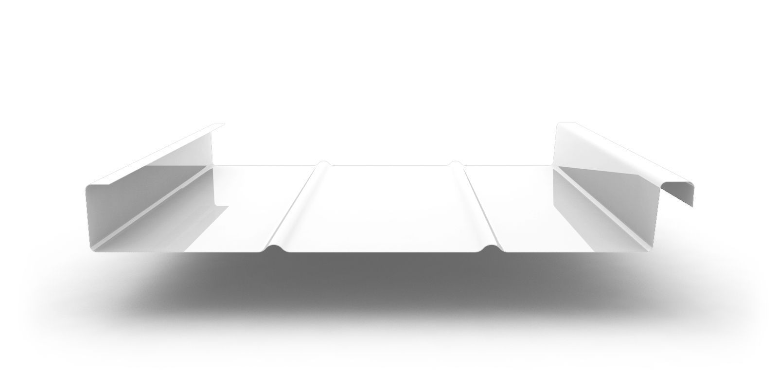 Двойной стоячий фальц Line с покрытием Полиэстер, толщина 0,45 мм, изображение, фото | Сталь ТД